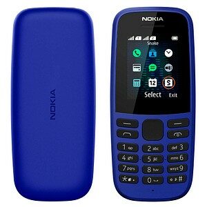 NOKIA 105 (2019) Dual-SIM-Handy blau