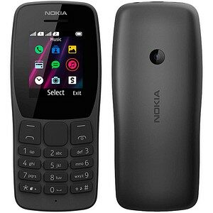 NOKIA 110 Dual-SIM-Handy schwarz