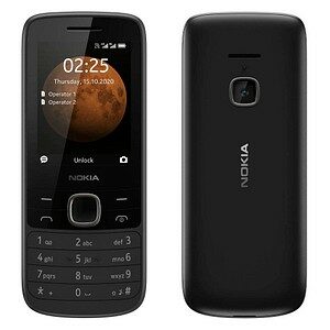 NOKIA 225 4G (2020) Dual-SIM-Handy schwarz