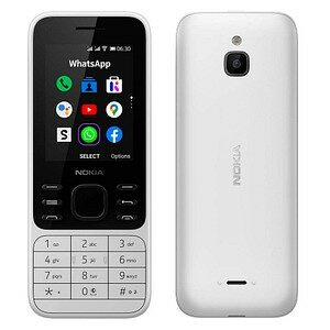 NOKIA 6300 4G Dual-SIM-Handy weiß