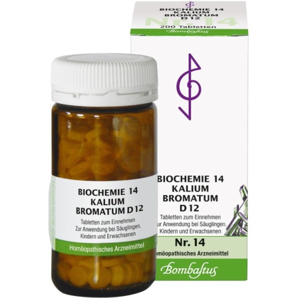 Biochemie 14 Kalium bromatum D 12 Tablet 200 St