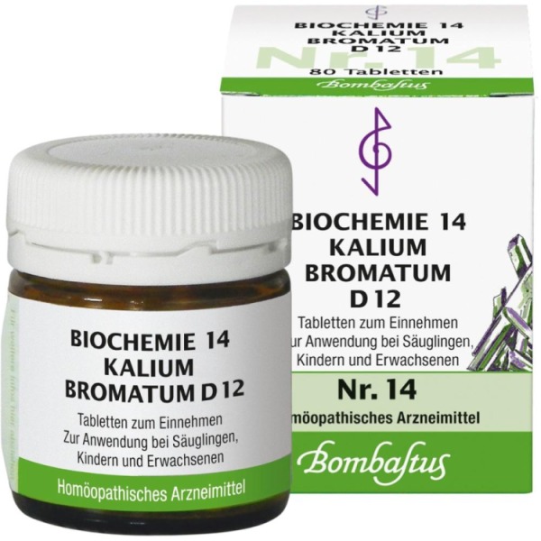 Biochemie 14 Kalium bromatum D 12 Tablet 80 St