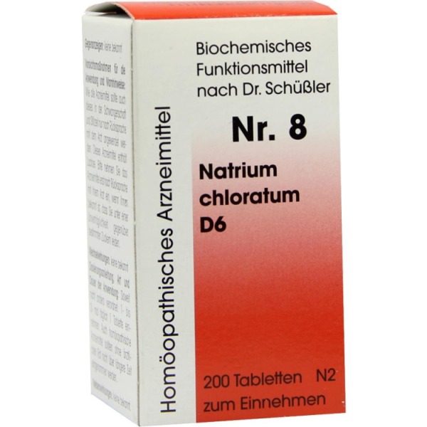Biochemie 8 Natrium chloratum D 6 Tablet 200 St