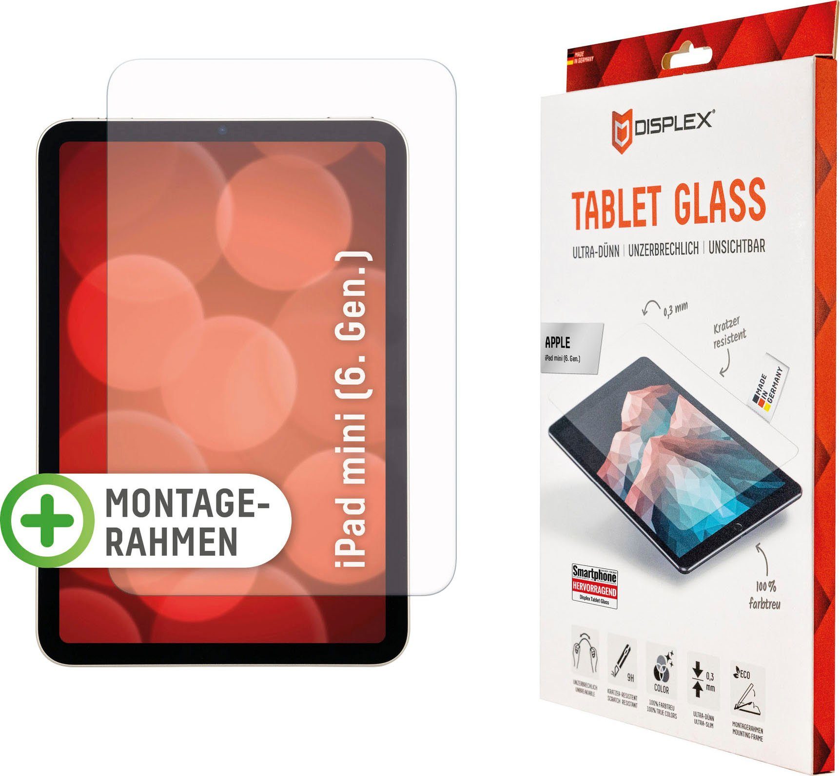 Displex "Tablet Glass iPad Pro 11 (1/2/3)/Air (4)", Displayschutzglas, 1 Stück