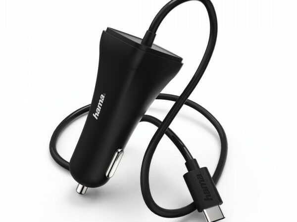 Hama Kfz-Ladegerät 1 m schwarz USB Type-C, 3 A