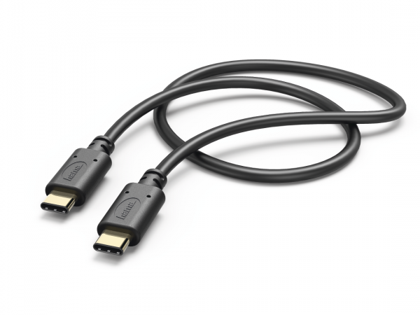 Hama Ladekabel 183331 USB-C, 1,0 m, schwarz