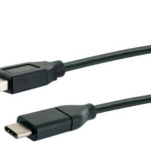 Schwaiger Sync und Ladekabel USB 3.1 auf USB 3.0 A, dunkelgrau